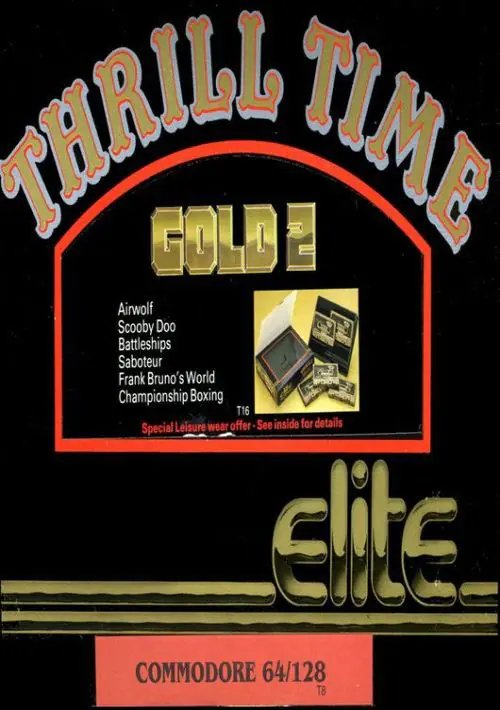 Thrill Time Gold 2 - Saboteur (1990)(Elite Systems) ROM download