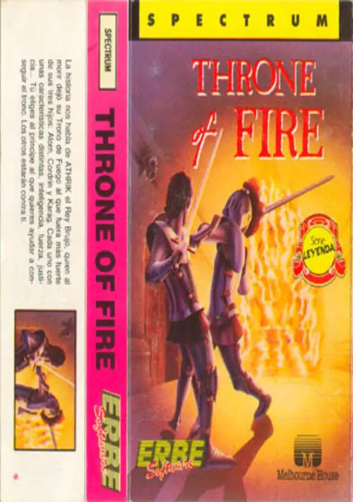 Throne Of Fire (1987)(Erbe Software)[re-release] ROM download