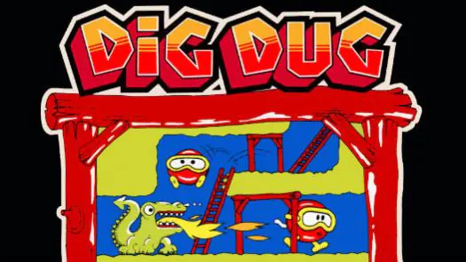 Dig Dug (Atari, rev 1)
