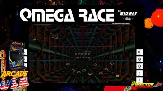 Omega Race (1982)(Midway) ROM