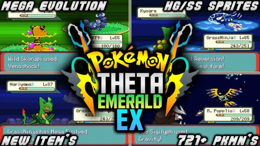 Emerald hack: - Pokemon Mega Power (Completed Beta 5.62 Released