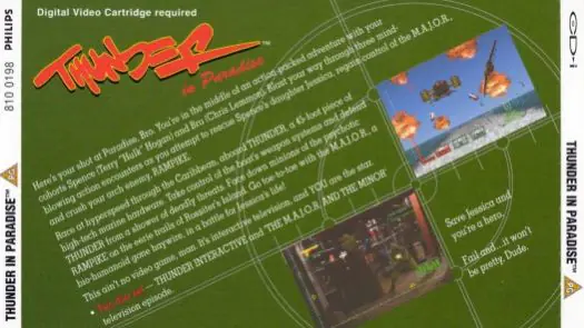 Thunder in Paradise Disc 1 of 2 The Game