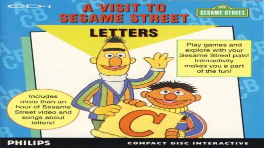 A Visit to Sesame Street Letters