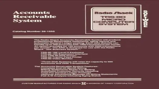 Accounts Receivable Program (19xx)(-)[BAS]