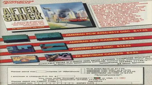 After Shock (1986)(Interceptor Micros Software)[a]