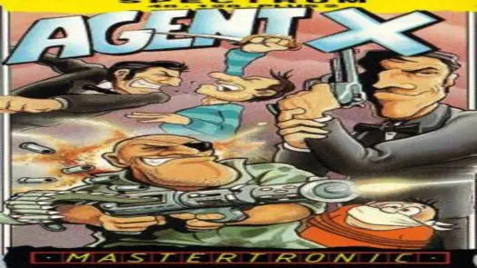 Agent-X in The Brain Drain Caper (1986)(Mastertronic)