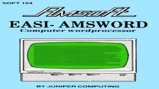 Amsword - The Word Processor (1984).dsk