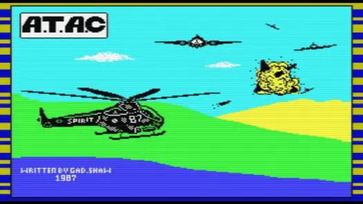 A.T.A.C. - Air To Air Combat (1987)(Gadtek Games)