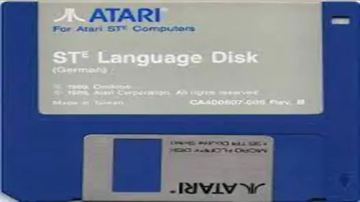 Atari Language Disk STE (19xx)(Atari Corp.)(fr)