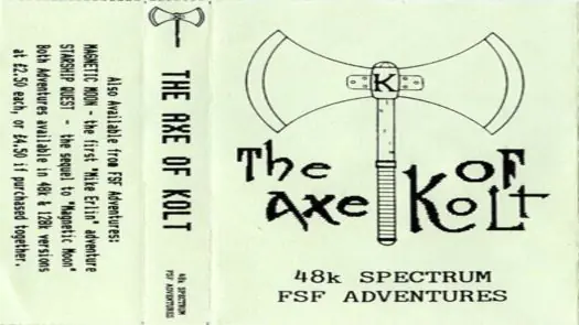 Axe Of Kolt, The (1990)(FSF Adventures)(Part 1 Of 4)[128K]