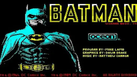 Batman - The Movie (1989)(Ocean Software)(128k)