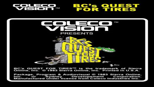 BC's Quest For Tires (1983)(Sierra On-Line)
