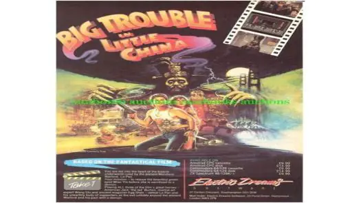 Big Trouble In Little China (1986)(Electric Dreams Software)[a2]