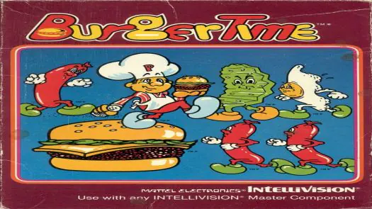 BurgerTime (CGA Graphics)