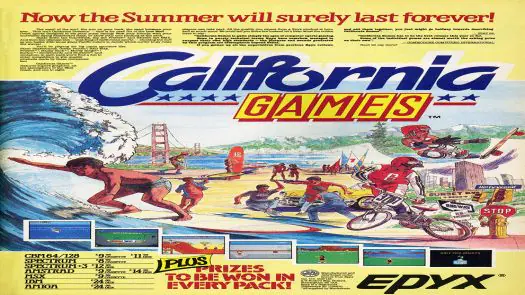 California Games (1987)(Epyx)[cr](Disk 1 Of 2)