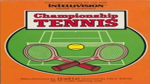 Championship Tennis (1985) (Mattel)