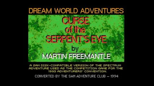 Curse Of The Serpent's Eye (1993)(Martin Freemantle)