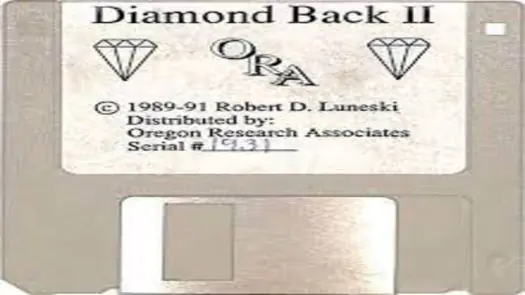 Diamond Back II v2.50 (1992)(Oregon Research)