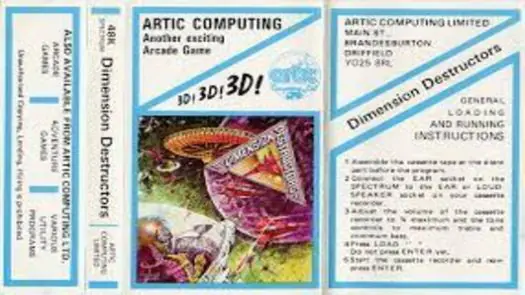 Dimension Destructors (1983)(Artic Computing)