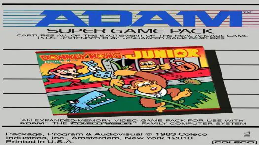 Donkey Kong Jr Rev 14 (1983)(Coleco - Nintendo)