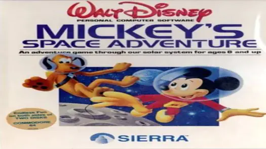 DOSBox Mickey's Space Adventure (CGA Graphics)