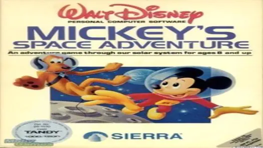 DOSBox Mickey's Space Adventure (Tandy Graphics)