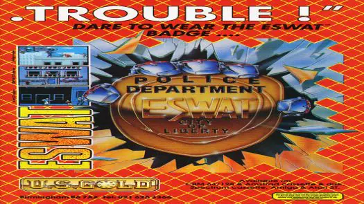 E-Swat - Cyber Police (1990)(U.S. Gold)(Disk 2 of 2)