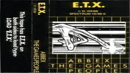 E.T.X. - The Extra-Terrestrial Xargon (1983)(Abbex Electronics)[a]