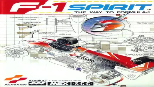 F1-Spirit - The Way To Formula 1 (1987) Konami [MSX Pico Wave Version - RC-752] [9363]