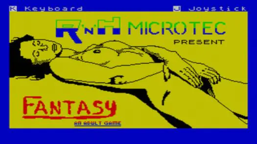 Fantasy - An Adult Game (1987)(R 'n' H Microtec) ROM