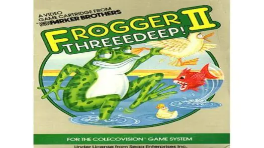 Frogger II - Threeedeep! (1984)(Parker Brothers)