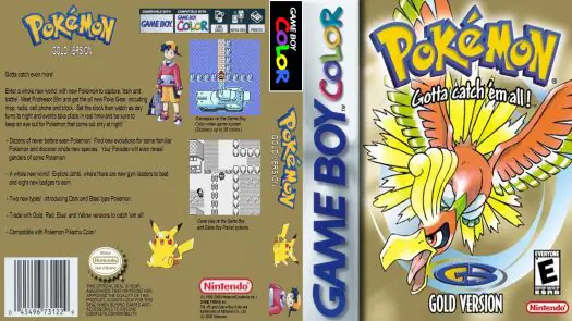 Pokemon Gold Version - Longplay [GBC] 