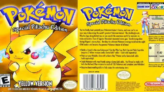 Pokemon - Yellow Version (USA, Europe) ROM < GBC ROMs