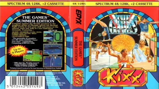 Games, The - Summer Edition (1989)(Erbe Software)[re-release]