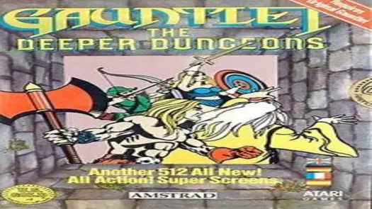 Gauntlet Deeper Dungeons (UK) (1987).dsk