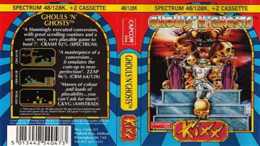 Ghouls 'n' Ghosts (1989)(U.S. Gold)[a][128K]