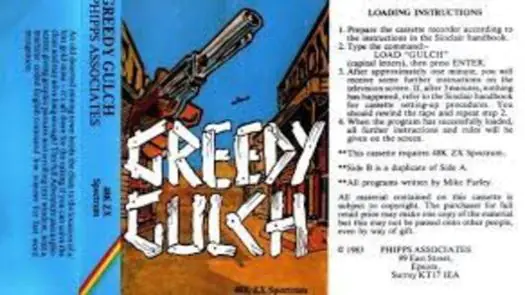 Greedy Gulch (1983)(Phipps Associates)[a2]