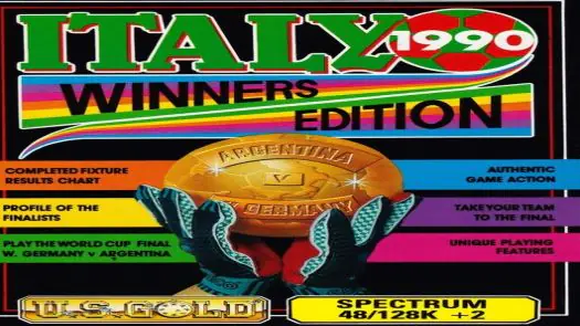 Italy 1990 - Winners Edition (1990)(U.S. Gold)[128K]