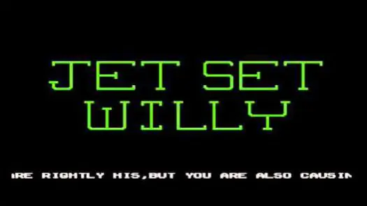 Jet Set Willy (E)