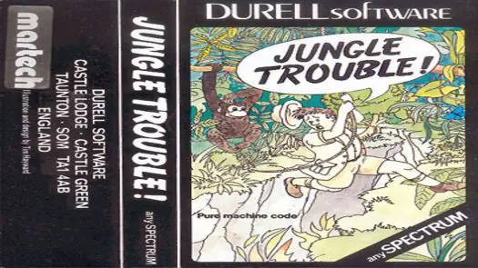 Jungle Trouble (1983)(Durell Software)[16K]