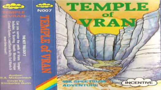 Ket Trilogy II - Temple Of Vran (1984)(Incentive Software)