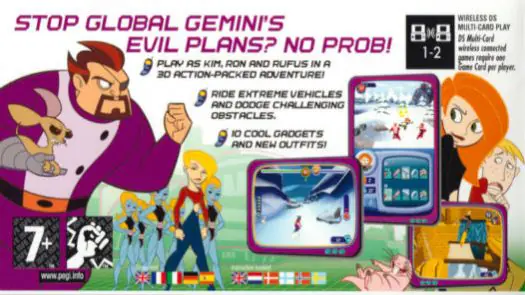 Kim Possible Global Gemini Supremacy ROM Download Nintendo DS NDS