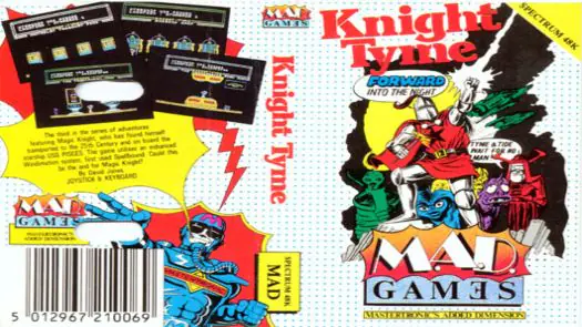 Knight Tyme (1986)(Mastertronic Added Dimension)[128K][Magic Knight 3]