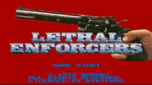 Lethal Enforcers (U) ROM