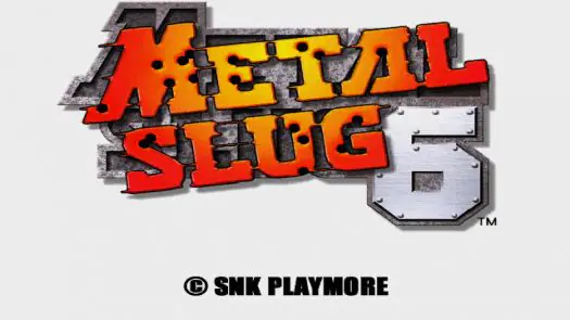 Metal Slug 6 ROM