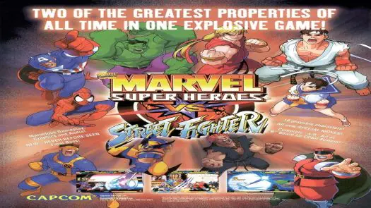 Marvel Super Heroes Vs. Street Fighter (Hispanic 970625)