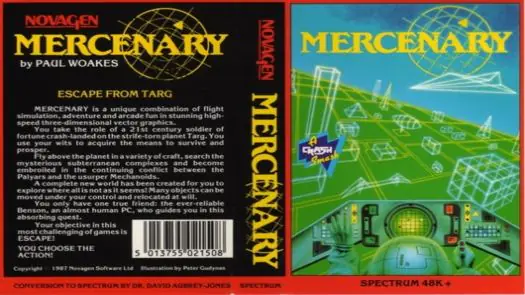 Mercenary - Escape From Targ (1987)(Novagen Software)