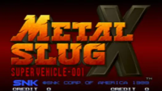 Metal Slug X - Super Vehicle-001