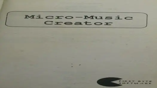 Micro-Music Creator (UK) (19xx).dsk