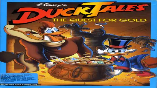 MS-DOS DuckTales The Quest for Gold (EGA Graphics)